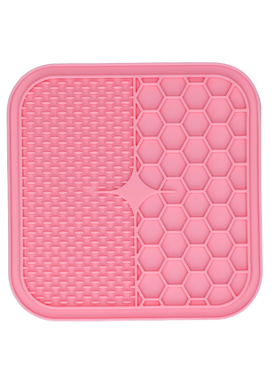 Eat Slow Live Longer Lick Mat Duo M Roze
