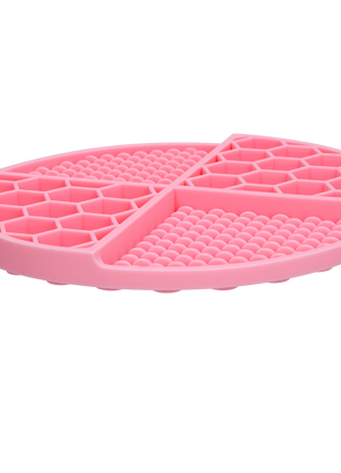 Eat Slow Live Longer Lick Mat Dimensions Circle Roze