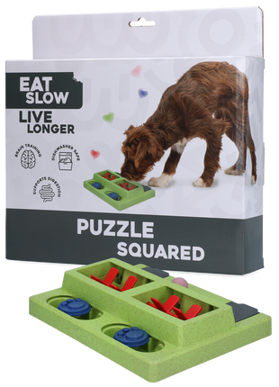 Eat Slow Live Longer Puzzle Squared