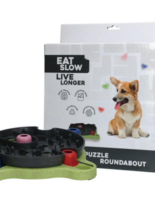 Eat Slow Live Longer Puzzle Roundabout