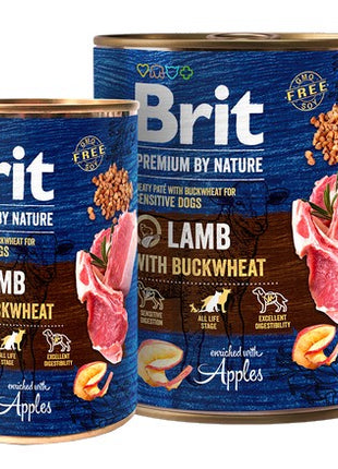 Brit Premium By Nature Lamb & Buckwheat puszka 800g