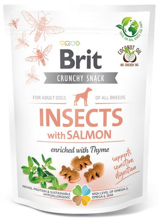 Brit Care Dog Crunchy Cracker Insect & Salmon 200g