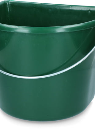 Emmer met vlakke kant 15 l Groen