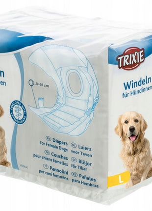 Trixie Pieluchy/Majtki dla suki 12szt/op L  [23635]