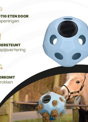 Excellent Horse Feed & Play Ball Blauw