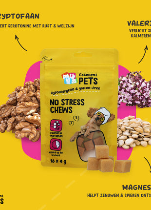Excellent Pets No Stress Soft Chews 16 x 4 g