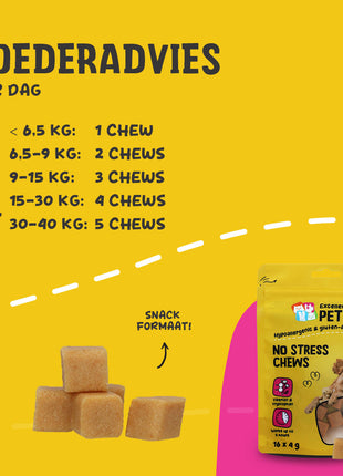 Excellent Pets No Stress Soft Chews 16 x 4 g