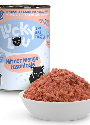 Lucky Lou Lifestage Adult Drób i bażant puszka 400g