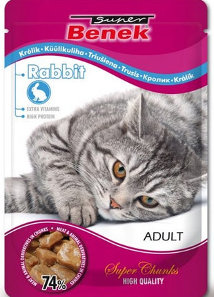 Super Benek saszetka królik w sosie 100g