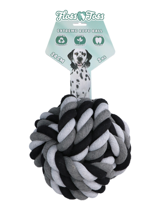 Floss Toss Dental Rope Exteme Ball - 24 cm