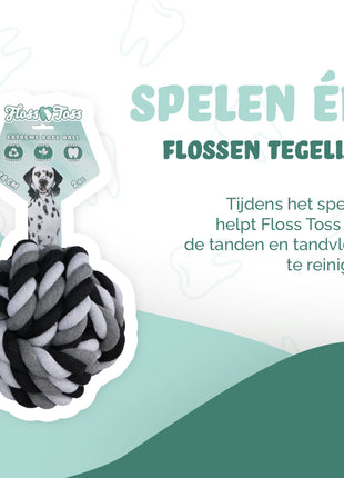 Floss Toss Dental Rope Exteme Ball - 24 cm