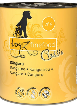 Dogz Finefood Classic N.06 Kangur puszka 800g