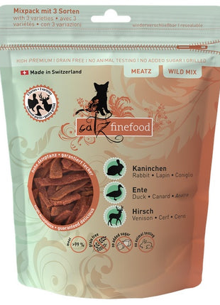 Catz Finefood Meatz Wild Mix - królik, kaczka, jeleń 45g