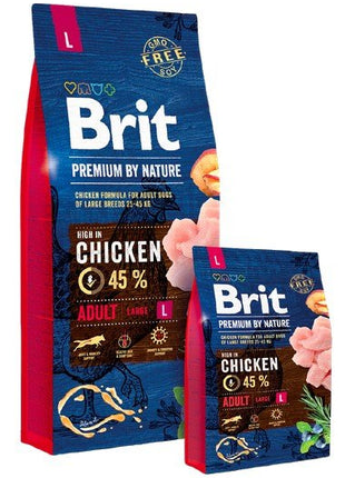 Brit Premium By Nature Adult L Large 8kg
