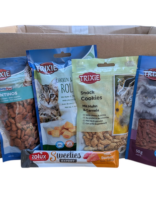 Fidello Cat Snack Pack – The ultimate variety in taste and fun.