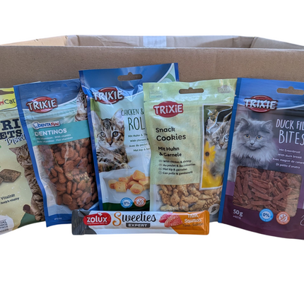 Fidello Cat Snack Pack – The ultimate variety in taste and fun.