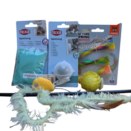 Fidello Fun Package for Cats &amp; Kittens - Play, challenge and entertainment all in one.