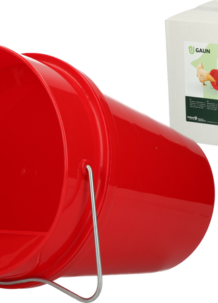 Gaun Pluimvee Drinkemmer Kunststof 6 l Rood