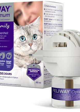 Feliway Optimum - kocie feromony Zestaw Startowy (Dyfuzor+wkład)