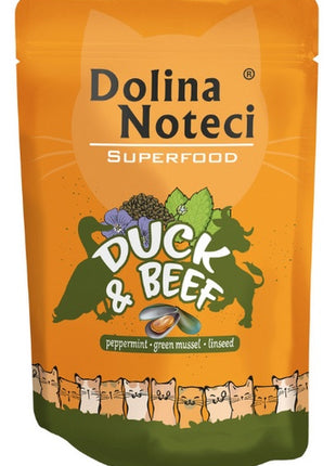 Dolina Noteci Superfood Kot Kaczka i wołowina saszetka 85g