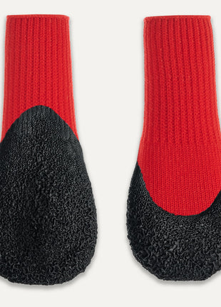 Goo-eez Dog Boots Lites 4 Per Pack Rood/Zwart