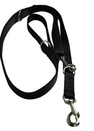 CHABA Smycz taśma regulowana - 20mm x 130/260cm czarna