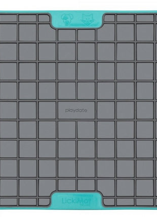 LickiMat Playdate Deluxe/Tuff Kwadrat twardy turkusowy