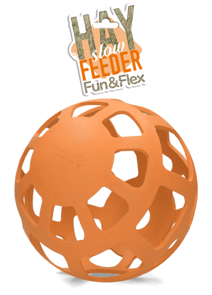 Hay Slow Feeder Fun & Flex Oranje
