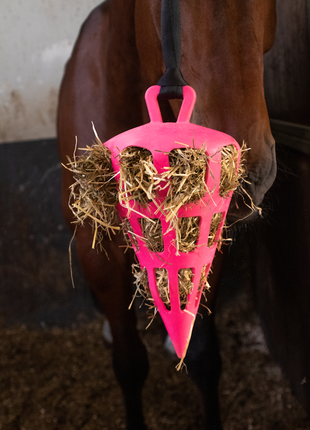 Hay Slow Feeder Fun & Flex Carrot Roze