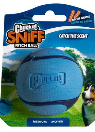 Chuckit! Sniff Fetch Ball Bacon Medium [33207]