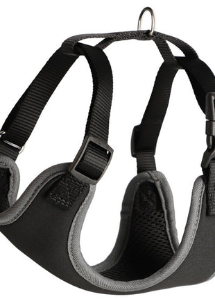 Dingo Szelki bezuciskowe z dwupaskową regulacją L czarne