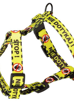 Dingo Szelki dwupaskowe Guard City - Nie Dotykaj rozmiar S