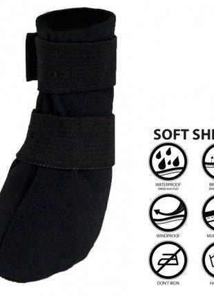 Grande Finale But Softshell na chorą łapę r.1 - 4cm czarny