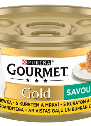 Gourmet Gold Savoury Cake z Kurczakiem i marchewką 85g
