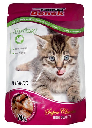 Super Benek saszetka Junior indyk w sosie 100g