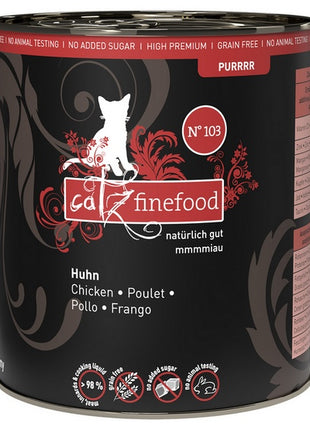 Catz Finefood Purrrr N.103 Drób puszka 800g