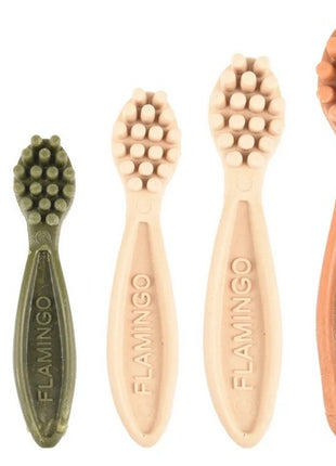 Flamingo Veggie gryzak szczoteczka 7,5cm/15szt