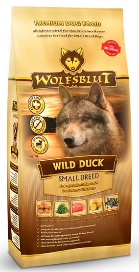 Wolfsblut Dog Wild Duck Small - kaczka i bataty 7,5kg