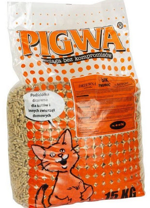 Pigwa drzewna - podściółka dla kotów i gryzoni - żwirek drewniany 15kg