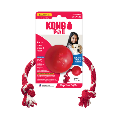 KONG Ball with Rope