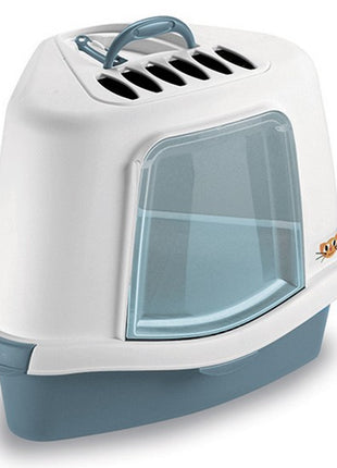 Stefanplast Toaleta Sprint corner szaroniebieska z łopatką gratis [96815]