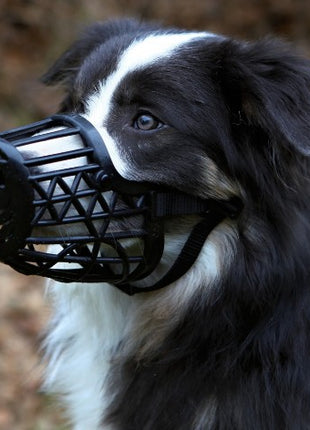 Trixie Kaganiec plastikowy dla psa rozmiar 7 (L-XL) czarny [17607]