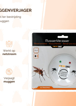 Knock Pest Muggenverjager 30m2