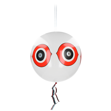 Knock Pest Schrikballon Wit