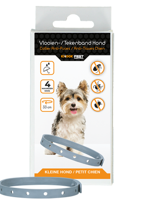 Knock Pest Vlooien/Tekenband Hond NL/FR