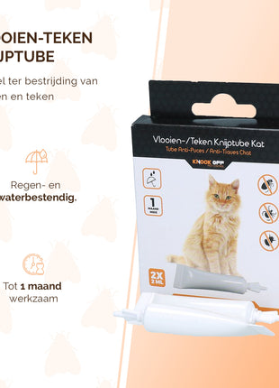 Knock Pest vlooien-tekenpipet Kat DE/UK