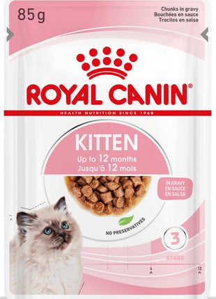 Royal Canin Feline Kitten Multipack karma mokra dla kociąt do 12 miesiąca życia saszetki 4x85g