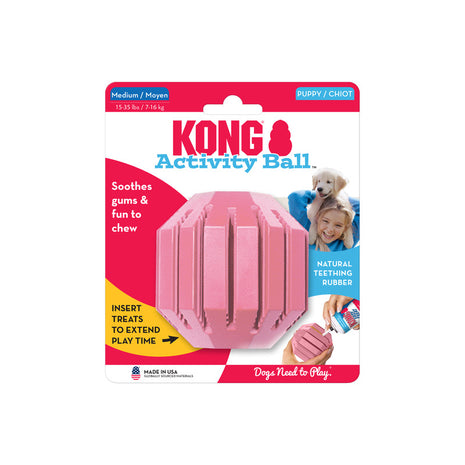 KONG Puppy Activity Ball /Pink