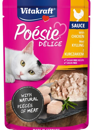 Vitakraft Poesie Deli Sauce kurczak saszetka 85g