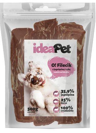 IdeaPet Fileciki z jagnięciną i rybą 500g
